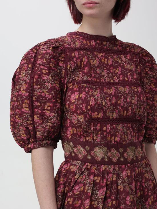 씨뉴욕 미디 원피스 AW23 106 MAROON Burgundy - SEA NY