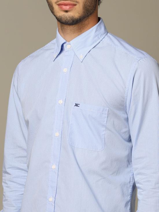  엑스씨 긴팔 셔츠 DV3L XD C069 617 Gnawed Blue - XC