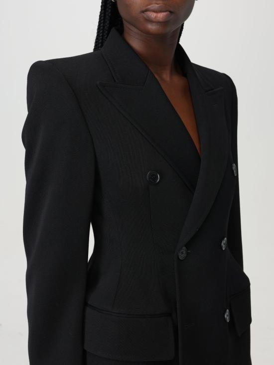  발렌시아가 수트 자켓 768891TPT24 1000 Black - BALENCIAGA