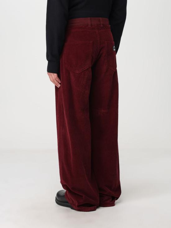 25FW 마르셀로 불론 스트레이트 팬츠 CMCA187F23FAB001 2801 Burgundy - MARCELO BURLON