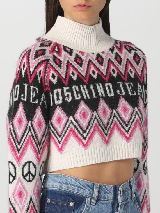  모스키노 터틀넥 09318709 2002 White - MOSCHINO