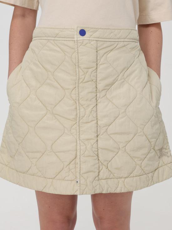 25FW 버버리 퀼티드 미니 스커트 숏 스커트 8081126 Beige - BURBERRY