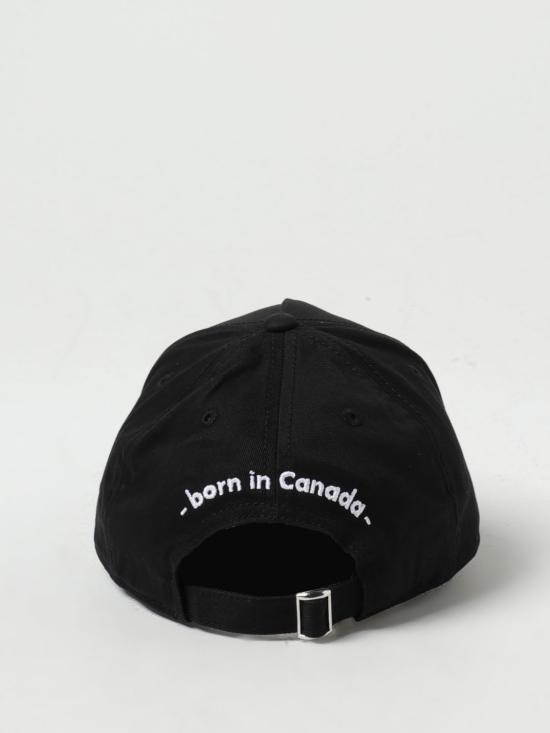  [키즈] 디스퀘어드2 모자 DQ1947D00YT DQ900 Black - DSQUARED2