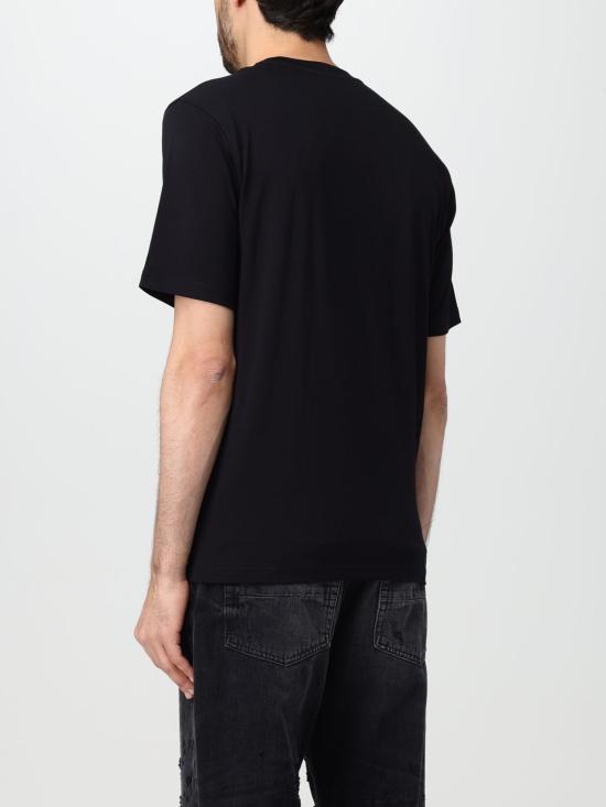  모스키노 반팔 티셔츠 07150241 1555 Black - MOSCHINO