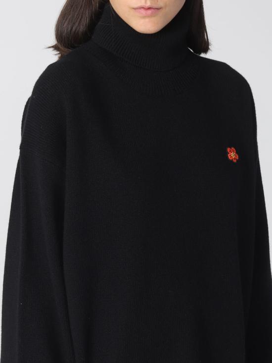 25FW 겐조 터틀넥 FD62PU4323LC 99J Black - KENZO