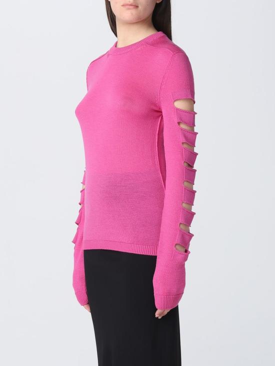 25FW 릭 오웬스 긴팔 티셔츠 RP01C5644KSPRT 13 Pink - RICK OWENS