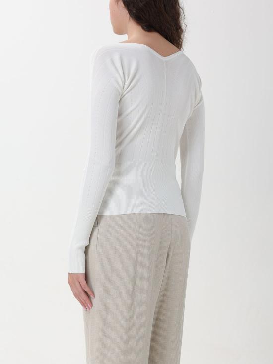 25SS 자크뮈스 스웨터 241KN3572358 110 White - JACQUEMUS