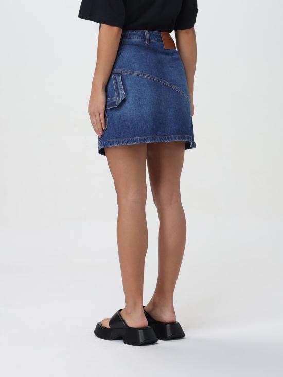 25FW JW앤더슨 데님 스커트 DK0020PG1499 804 Blue - JW ANDERSON