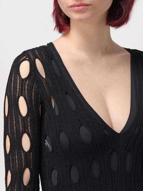  핑코 롱 원피스 103470A1UN Z99 Black - PINKO