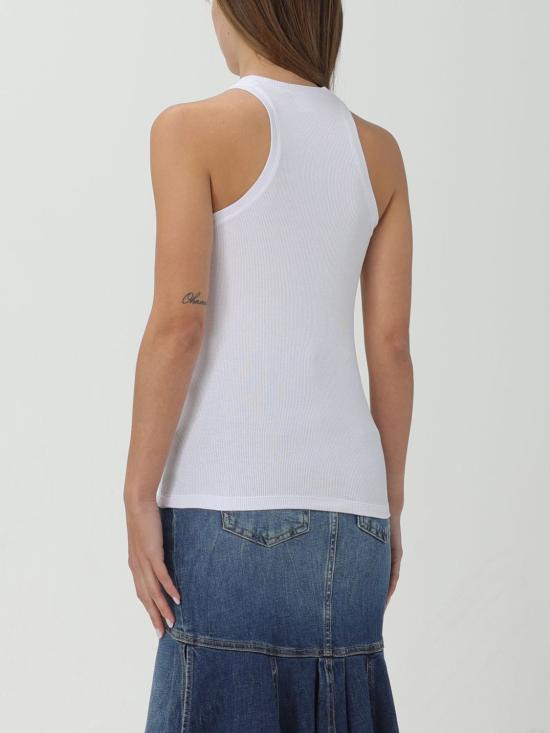 25FW 핑코 민소매 티셔츠 100822A15E Z04 White - PINKO