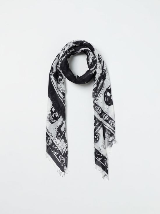  알렉산더 맥퀸 머플러/스카프 7820344943Q 9260 White - ALEXANDER MCQUEEN