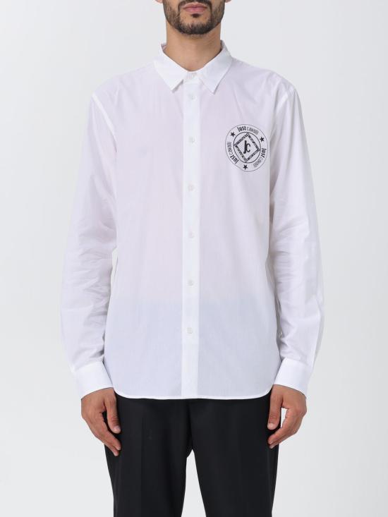  저스트까발리 긴팔 셔츠 75OALYS2CN500 003 White
