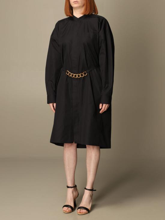  지방시 미디 원피스 BW212X130A 001 Black - GIVENCHY