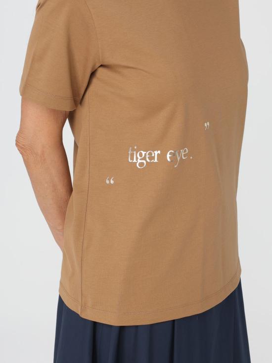 25FW 에스막스마라 반팔 티셔츠 2419971033600 008 Camel - 'S MAX MARA