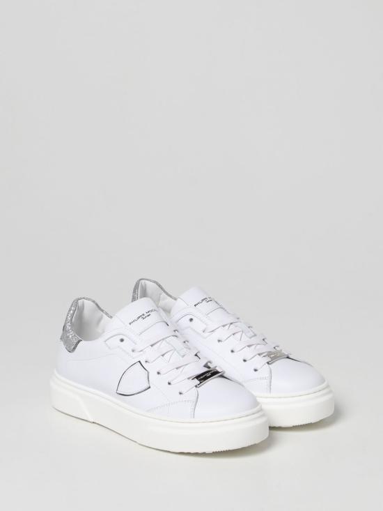 25FW [키즈] 필립모델 스니커즈 72722 2 Silver - PHILIPPE MODEL