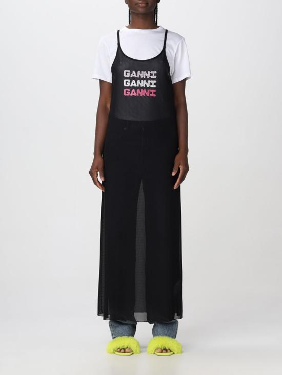  가니 롱 원피스 T3331 99 Black