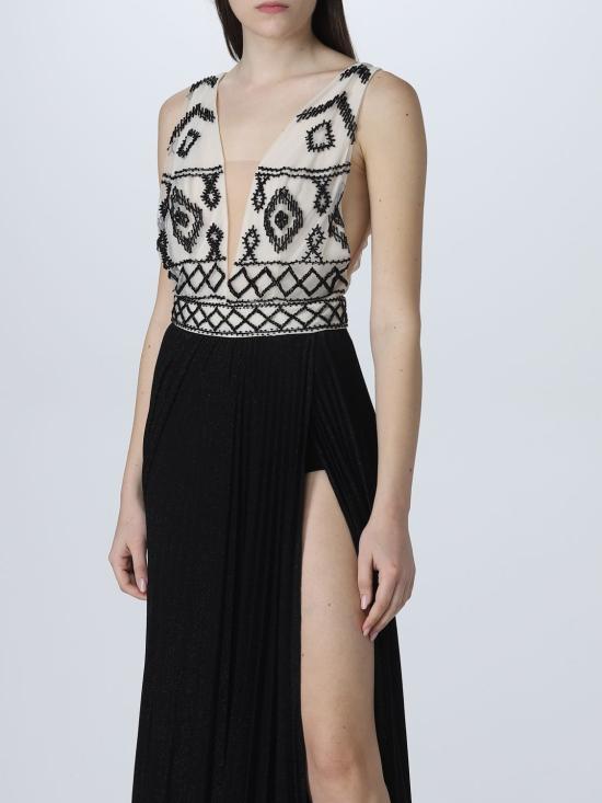  엘리자베타프랜치 롱 원피스 AB413 E84 Black - ELISABETTA FRANCHI