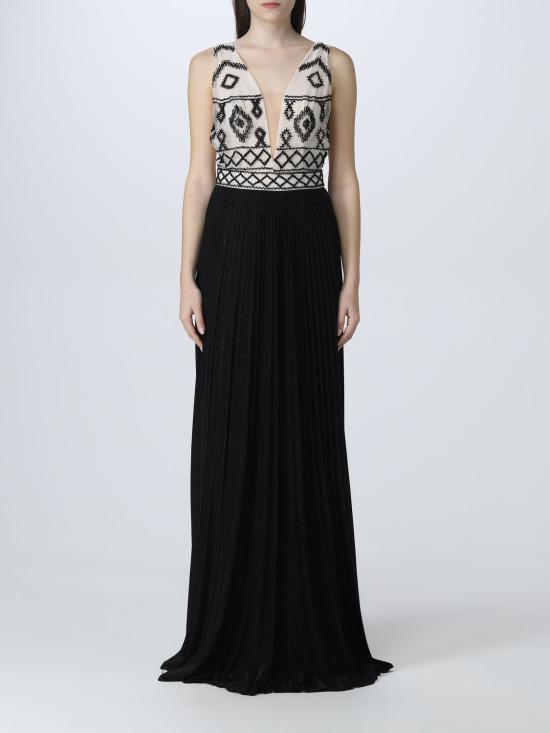  엘리자베타프랜치 롱 원피스 AB413 E84 Black