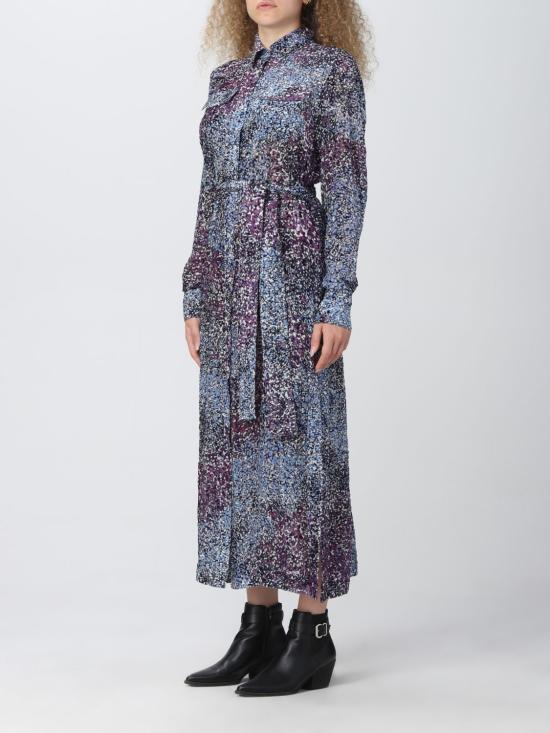  골든구스 롱 원피스 GWP00714P00082381761 Blue - GOLDEN GOOSE