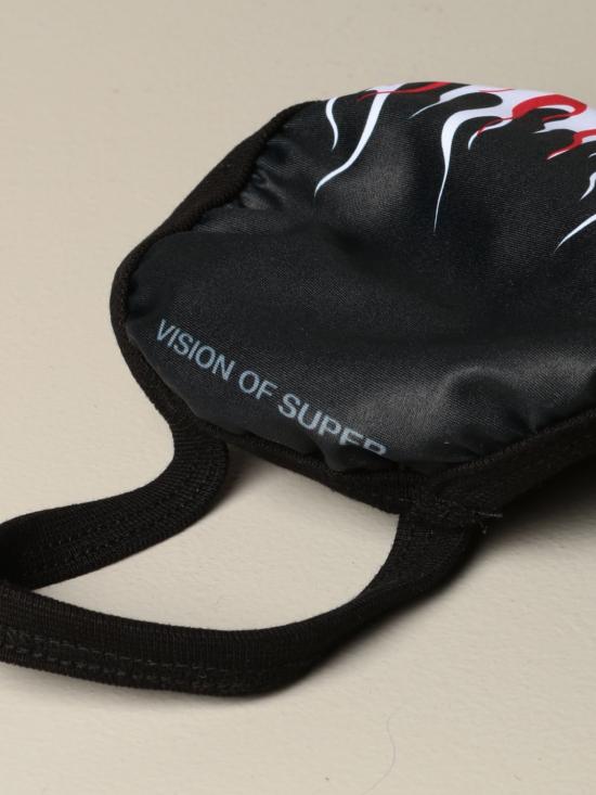  비전오브슈퍼 마스크/파티 V STOP MASK 20 01 VOS FACEMASK DOUBLE CO BLACK Black - VISION OF SUPER