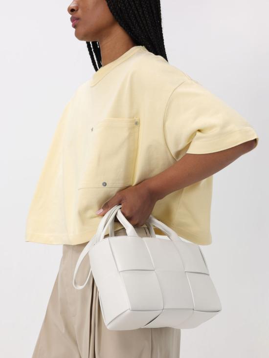 24FW 보테가베네타 토트백 709337VCQC2 9009 White - BOTTEGA VENETA
