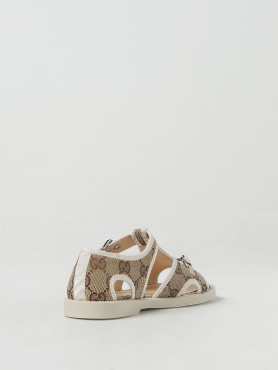  [키즈] 구찌 샌들 772395HAAFE 1942 Yellow Cream - GUCCI