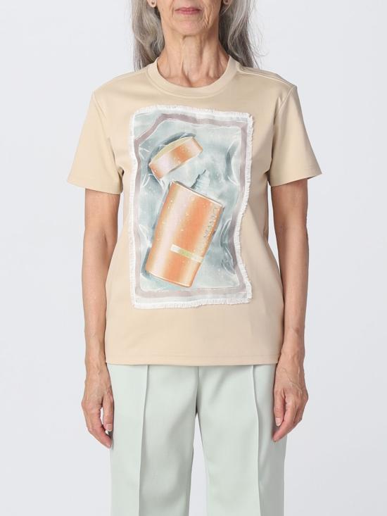 25FW 랑방 반팔 티셔츠 RWTS0030J006P23 81 Sand