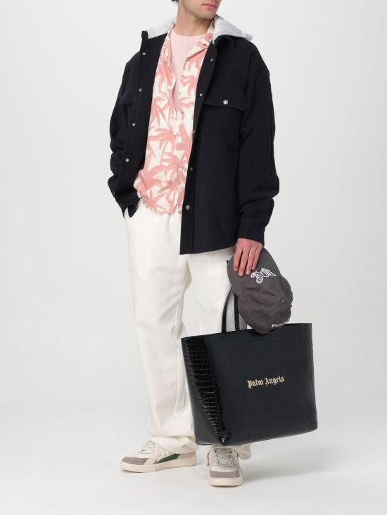 25FW 팜앤젤스 스트레이트 팬츠 PMCA141R24FAB001 0310 White - PALM ANGELS