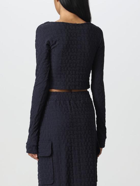  써네이 긴팔 티셔츠 CRTWWTOP026 PLY015 492 DARK NAVY Navy - SUNNEI