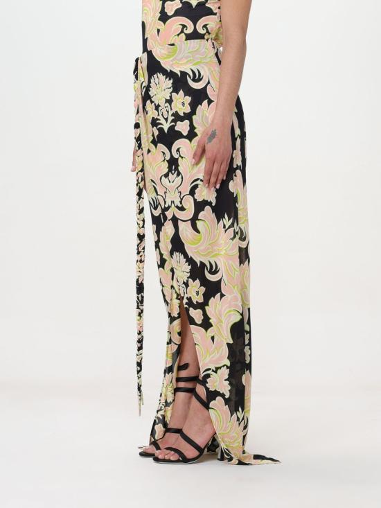  에트로 롱 스커트 WRFA003099IA415 X0810 Black - ETRO