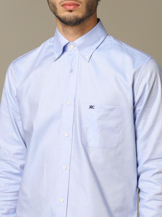  엑스씨 긴팔 셔츠 DP3 XD C062 624 Gnawed Blue - XC