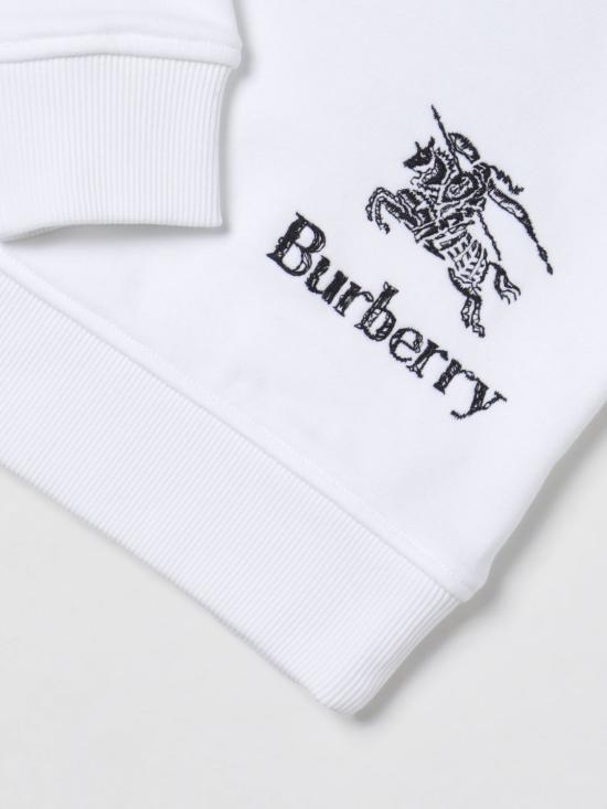 25FW [키즈] 버버리 트레이닝 상의 8082110 White - BURBERRY