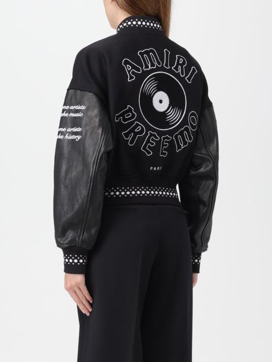  아미리 봄버 자켓 AW23WOS001 545 Black - AMIRI