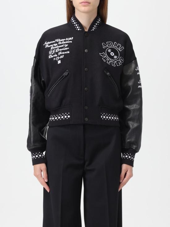  아미리 봄버 자켓 AW23WOS001 545 Black