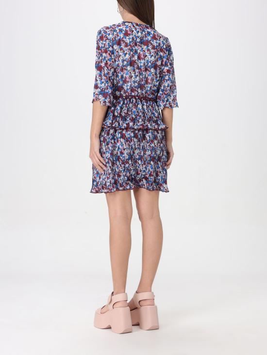 25FW 가니 미디 원피스 F8864 999 Multicolor - GANNI