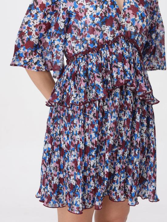 25FW 가니 미디 원피스 F8864 999 Multicolor - GANNI