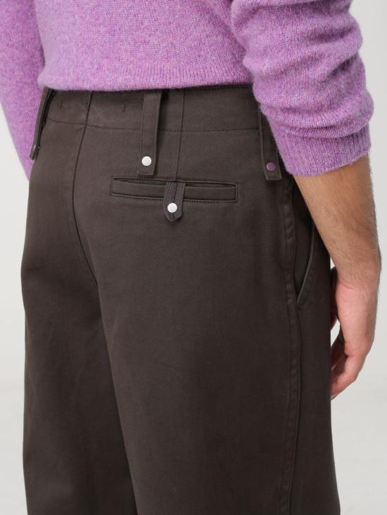 25FW 버버리 스트레이트 팬츠 8076645 Brown - BURBERRY