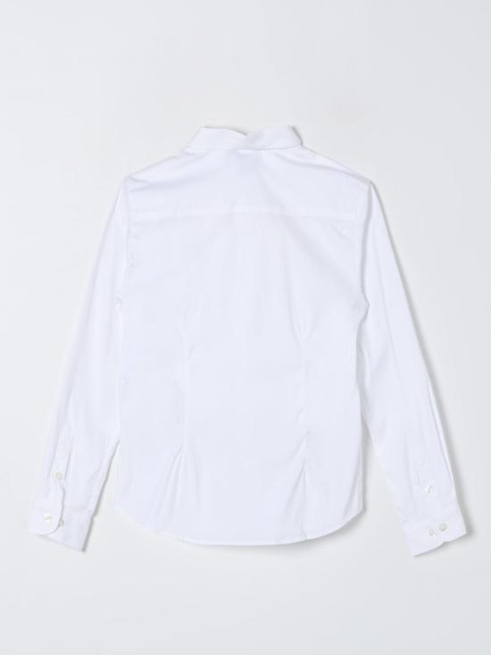 25FW [키즈] 엠포리오 아르마니 셔츠 8N4C091N06Z 0100 White - EMPORIO ARMANI