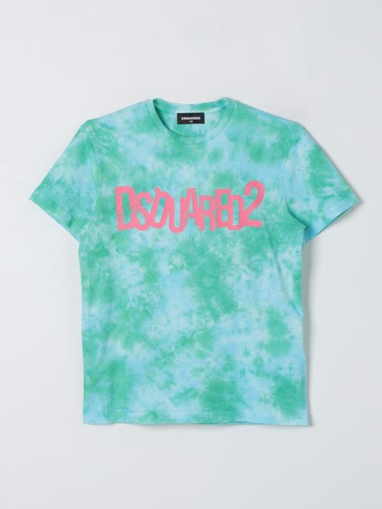 25FW [키즈] 디스퀘어드2 티셔츠 DQ2369D0A90 DQ504 Green