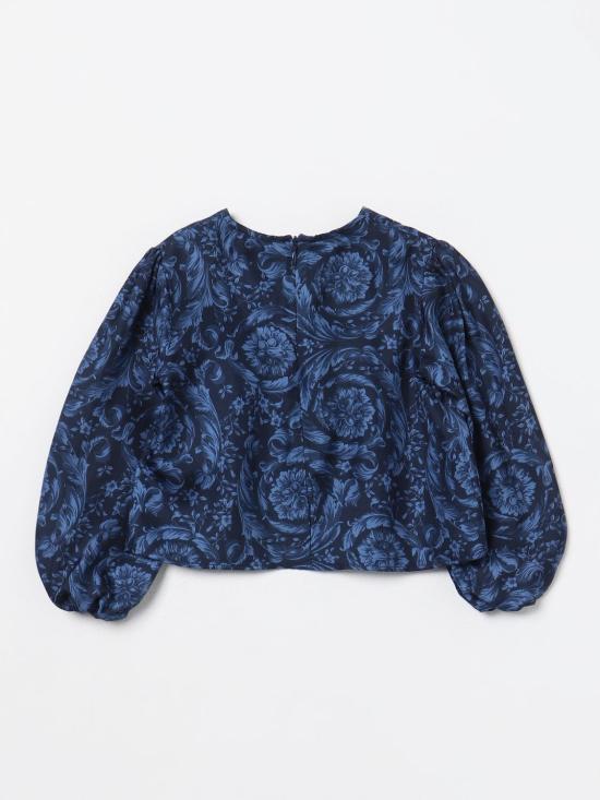 24SS [키즈] 베르사체 블라우스 10137561A09667 5U960 Blue - VERSACE
