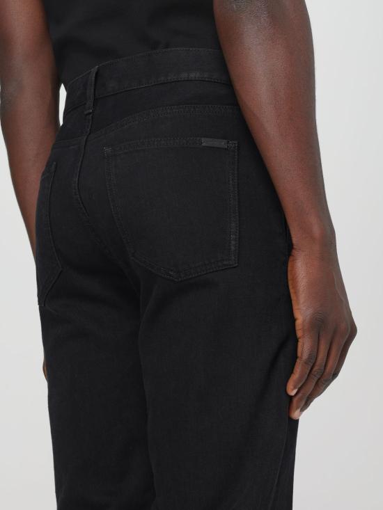 25FW 생로랑 데님 팬츠 757190Y05SB 1965 Black - SAINT LAURENT