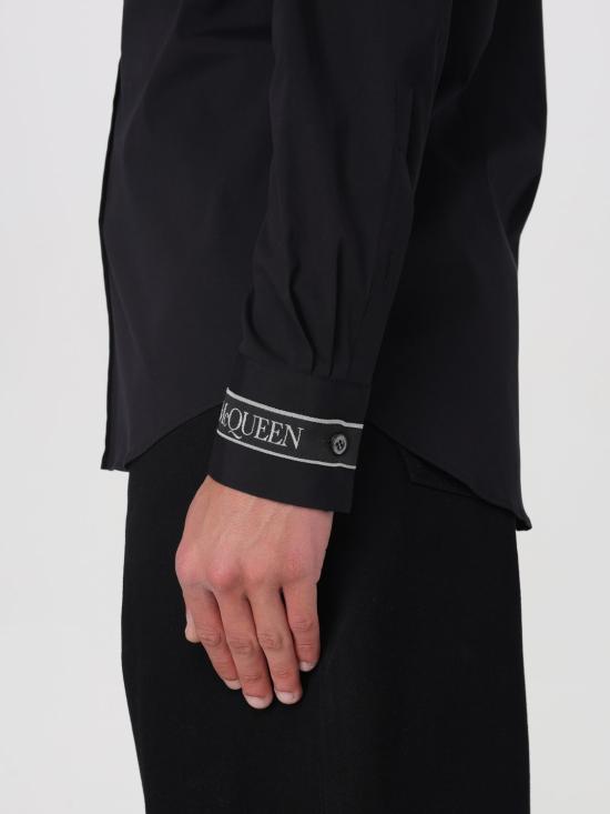  알렉산더 맥퀸 긴팔 셔츠 792109QNAAB 1000 Black - ALEXANDER MCQUEEN
