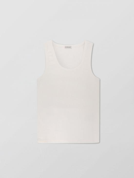 25FW 몽클레어 코튼 탱크탑  8P0000689AK6 034 White