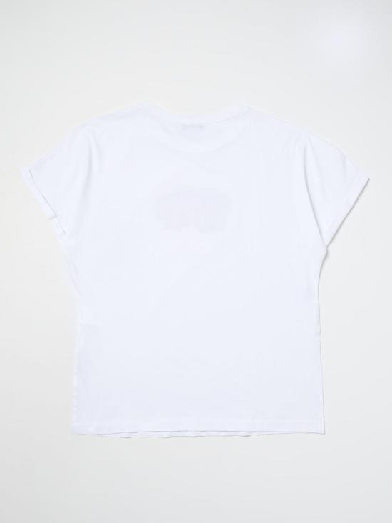 25FW [키즈] 모나리자 티셔츠 49C6113003 0099 White - MONNALISA