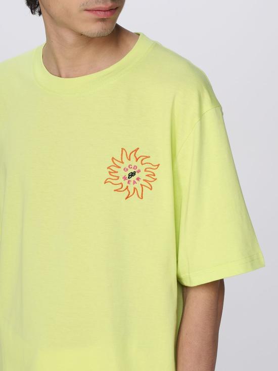 25FW 지씨디에스 반팔 티셔츠 SS23M130653 51 Green - GCDS