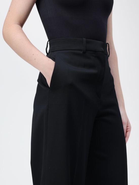 25FW 랑방 스트레이트 팬츠 RWTR00105711A23 10 Black - LANVIN