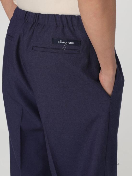 25FW 펜디 스트레이트 팬츠 FB0979AR8S F04V6 Blue - FENDI