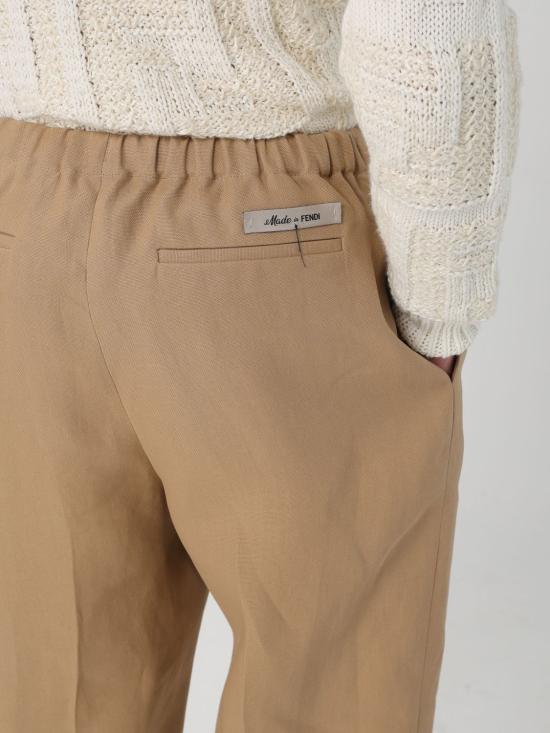 25FW 펜디 스트레이트 팬츠 FB0979AR96 F1MTK Tobacco - FENDI