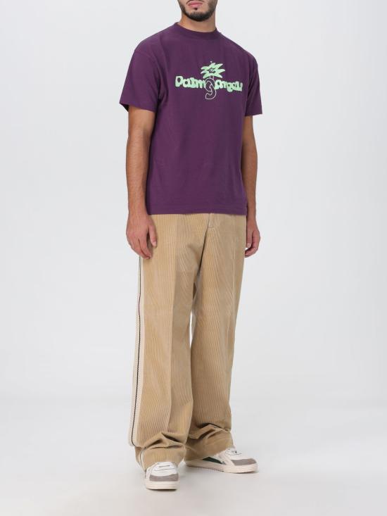 25FW 팜앤젤스 스트레이트 팬츠 PMCA128F23FAB001 6103 Brown - PALM ANGELS