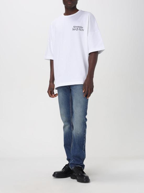 24FW 알렉산더 맥퀸 데님 팬츠 794082QYAA5 4211 Denim - ALEXANDER MCQUEEN